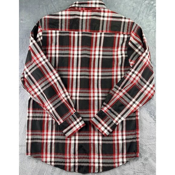 BLAC LAQUER Button Down Shirt Men’s Size Large Red Black Long Sleeve Date Night - Picture 2 of 11